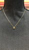 Collier minuscule Allah en argent sterling plaqué or - VENTE FINALE
