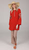 Gulzar Embroidered Long Modest Tunic - Russett - PREORDER (ships in 2 weeks)