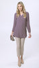 Hena Long Modest Everyday Tunic - Dusty Purple - FINAL SALE