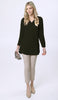Hena Long Modest Everyday Tunic - Black- FINAL SALE