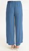 Ilham Loose Flowy Stretch Palazzo Pants - Azure