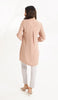 Leah Long Modest Tunic Dress - Dusty Rose - FINAL SALE