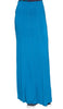 Marie Stretch Flared Maxi Skirt - Blue - ARTIZARA.COM