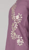 Mey Gold Embellished Long Modest Tunic - Lavender