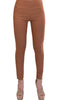 Millenium Comfortable Stretch Dressy Pencil Jegging- Camel