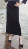 Moda Essential Long Maxi Pencil Skirt - Black