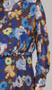 Myra Modest Chiffon Tunic Dress - Chocolate Floral