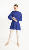 Myra Modest Chiffon Tunic Dress - Royal Blue