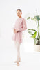 Myra Modest Chiffon Tunic Dress - Tearose