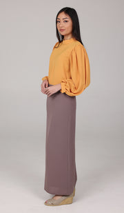 Nariman Essential Everyday Blouse - Saffron