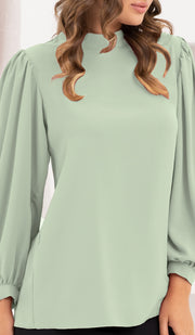Nariman Essential Everyday Blouse - Sage