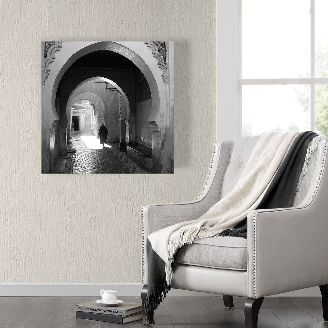 Arches, Fes, Ready to Hang Arabic Calligraphy Islamic Canvas - ARTIZARA.COM
