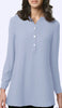 Parisa Long Modest Everyday Tunic - Silver Mist - FINAL SALE