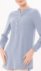 Parisa Long Modest Everyday Tunic - Silver Mist - FINAL SALE