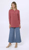 Parisa Long Modest Everyday Tunic - Rose Pink - FINAL SALE