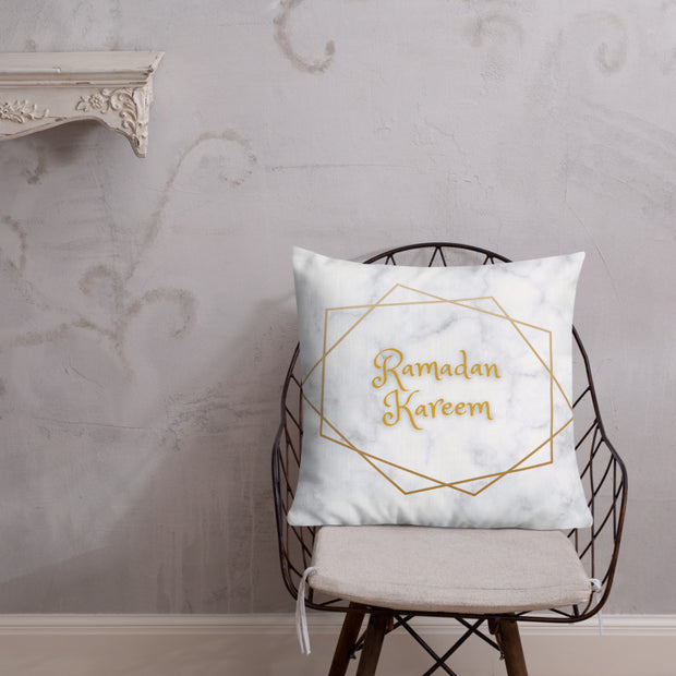 Ramadan Kareem / Eid Mubarak Reversible Pillow