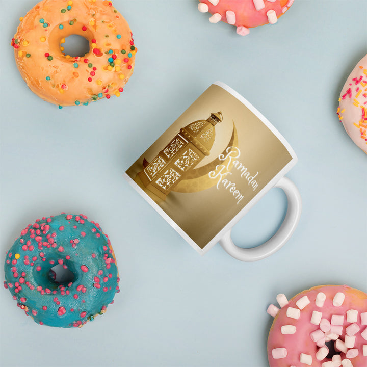 Tasse Ramadan Kareem - Lanterne et Croissant