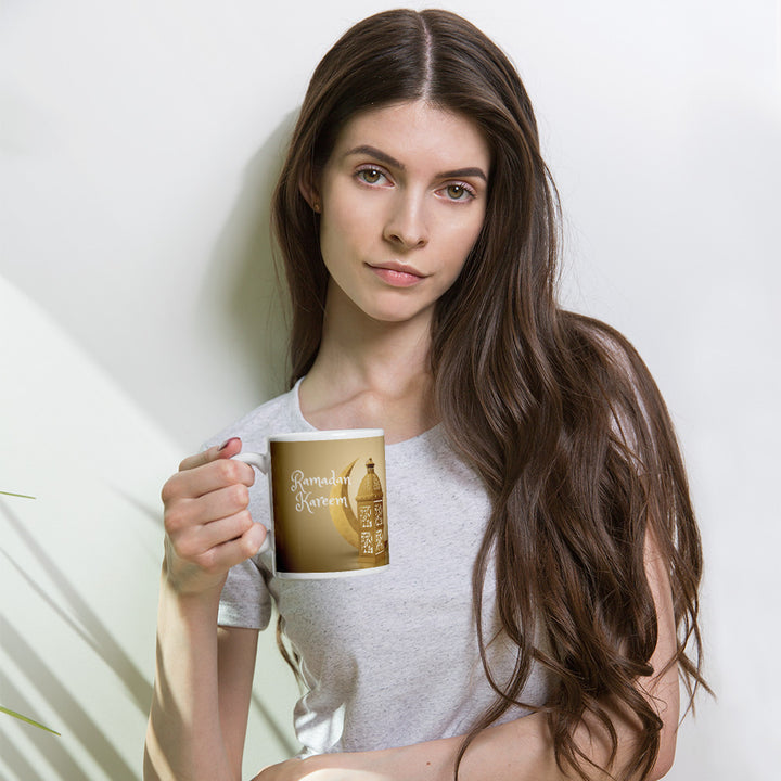 Tasse Ramadan Kareem - Lanterne et Croissant