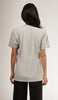 T-shirt unisexe à manches courtes - Prisme - Gris