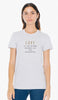 T-shirt Femme Rumi Quotes Fine à manches courtes - Bridge - Gris