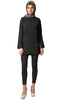 Sera Long Modest Two Way Tunic - Black - Final Sale