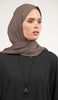Premium Everyday Jersey Wrap Hijab - Mink