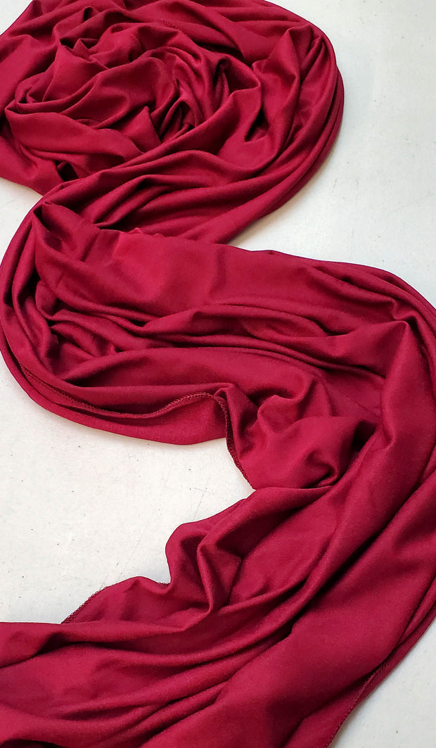 Soft Everyday Jersey Wrap Hijab - Maroon