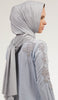 Soft Everyday Jersey Wrap Hijab - Silver