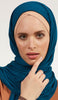 Soft Everyday Jersey Wrap Hijab - Teal Blue