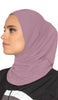 One Piece Stretch Sports Hijab - Mauve Pink