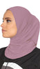 Hijab de sport extensible une pièce - Rose mauve