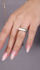 Sterling Silver Alhamdulillah Adjustable Band Ring - Silver