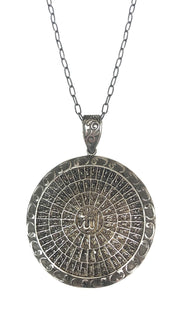 Sterling Silver 99 Names of Allah Necklace