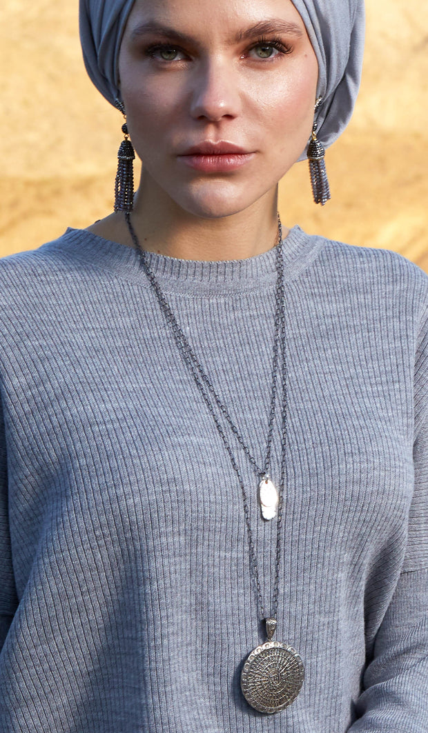 Sterling Silver 99 Names of Allah Necklace