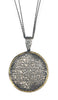 Sterling Silver Antique Look Ayat al Kursi Necklace