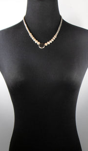 Sterling Silver Engraved Black Onyx Muhammed Necklace