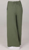 Tina Loose Stretch Wide Leg Pants - Olive