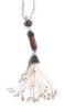 Turkish Artisan Tassel Necklace - Agate