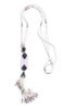 Turkish Artisan Tassel Necklace - Rose