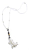 Turkish Artisan Tassel Necklace - Tigers Eye