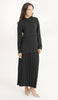 Valia Modest Essential Everyday Blouse - Black