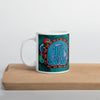 Mashallah (Louange) Tasse de calligraphie arabe