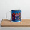 Tasse de calligraphie arabe Bismillah (Début béni)
