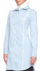 Geneve Fine Cotton Buttondown Modest Shirt - Sky - ARTIZARA.COM