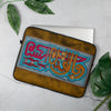 Wa Bil Walideini Ehsana (Et soyez gentil avec vos parents) Étui pour ordinateur portable de calligraphie arabe
