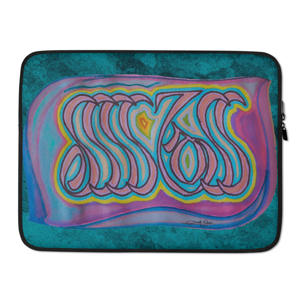 Alhamdulillah (Thankfulness) Arabic Calligraphy Laptop Case