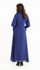 Merve Modest Long Chiffon Maxi Dress - Sapphire - Final Sale