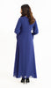 Merve Modest Long Chiffon Maxi Dress - Sapphire