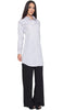 Nazilla Micro Plaid Collared Buttondown Dress Shirt - Gray - ARTIZARA.COM