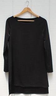 Zeela Stylish Everyday Long Tunic - Black - ARTIZARA.COM